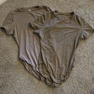 SKIMS Brown Bodysuits Size Medium